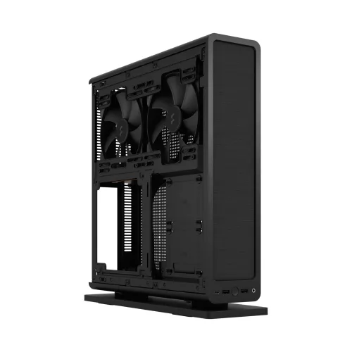 Case Fractal Design Ridge Black mITX PCIe 4.0 (FD-C-RID1N-11) – Thiết Kế Slim Nhỏ Gọn | Hỗ Trợ GPU Hiệu Năng Cao
